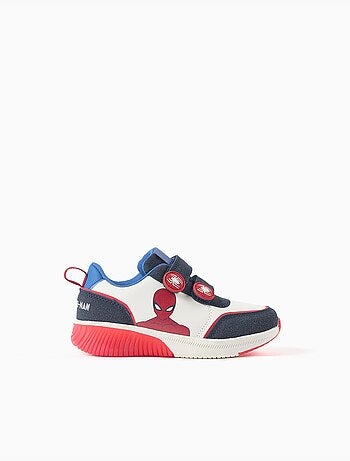 Zapatillas deportivas con luces y estampado de Spider-Man