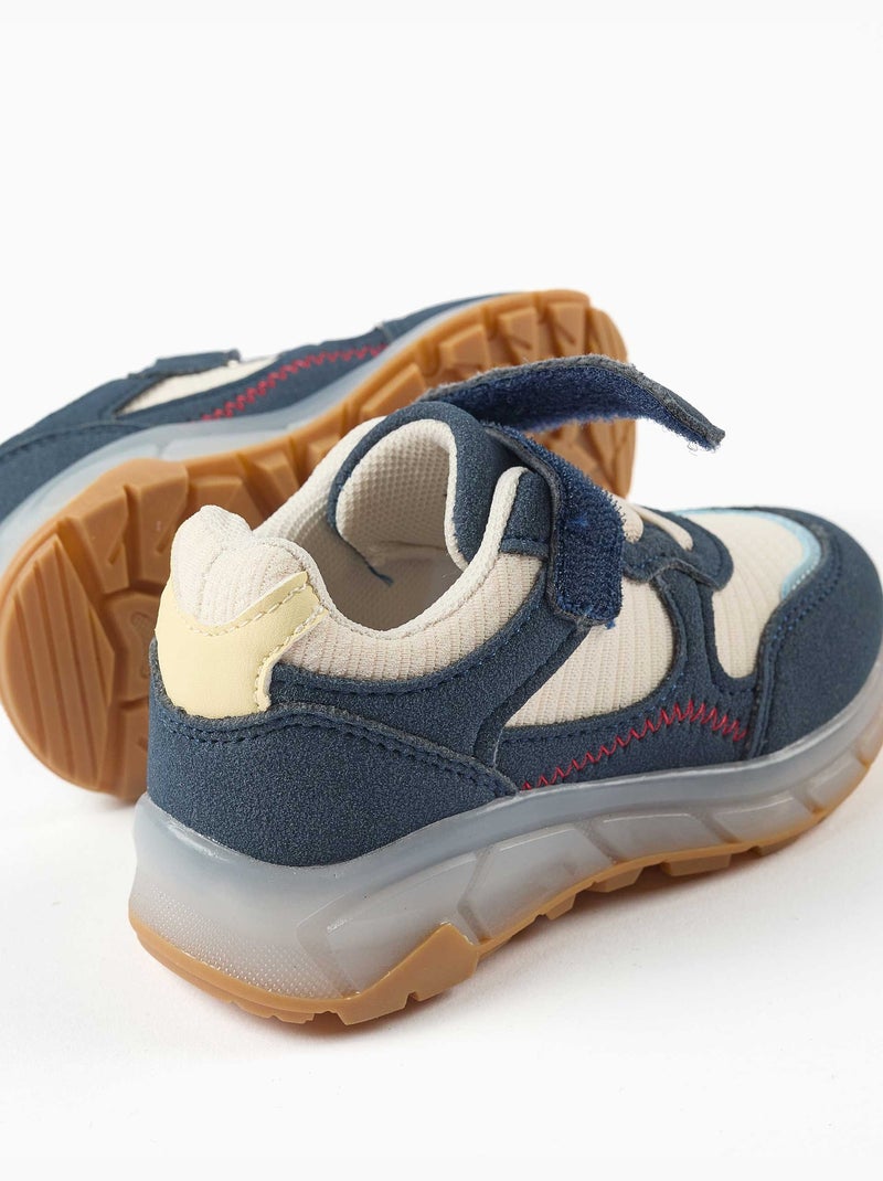 Zapatillas deportivas con luces y suela antideslizante Multicolor - Kiabi