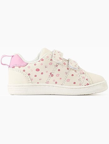 Zapatillas deportivas con motivo floral