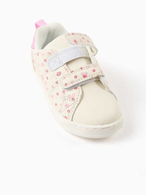 Zapatillas deportivas con motivo floral - Kiabi