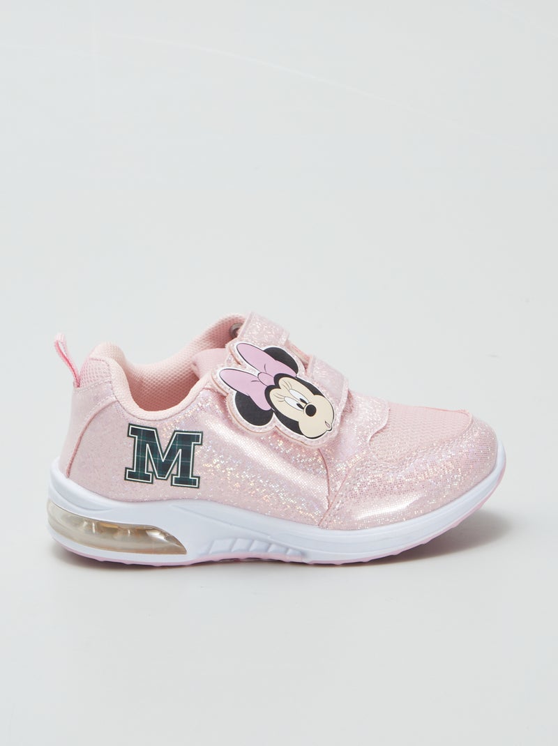 Zapatillas deportivas con suela luminosa 'Minnie' ROSA - Kiabi