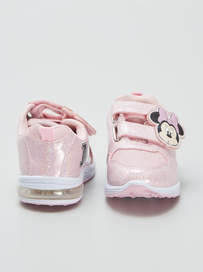 Zapatillas deportivas con suela luminosa 'Minnie' ROSA - Kiabi