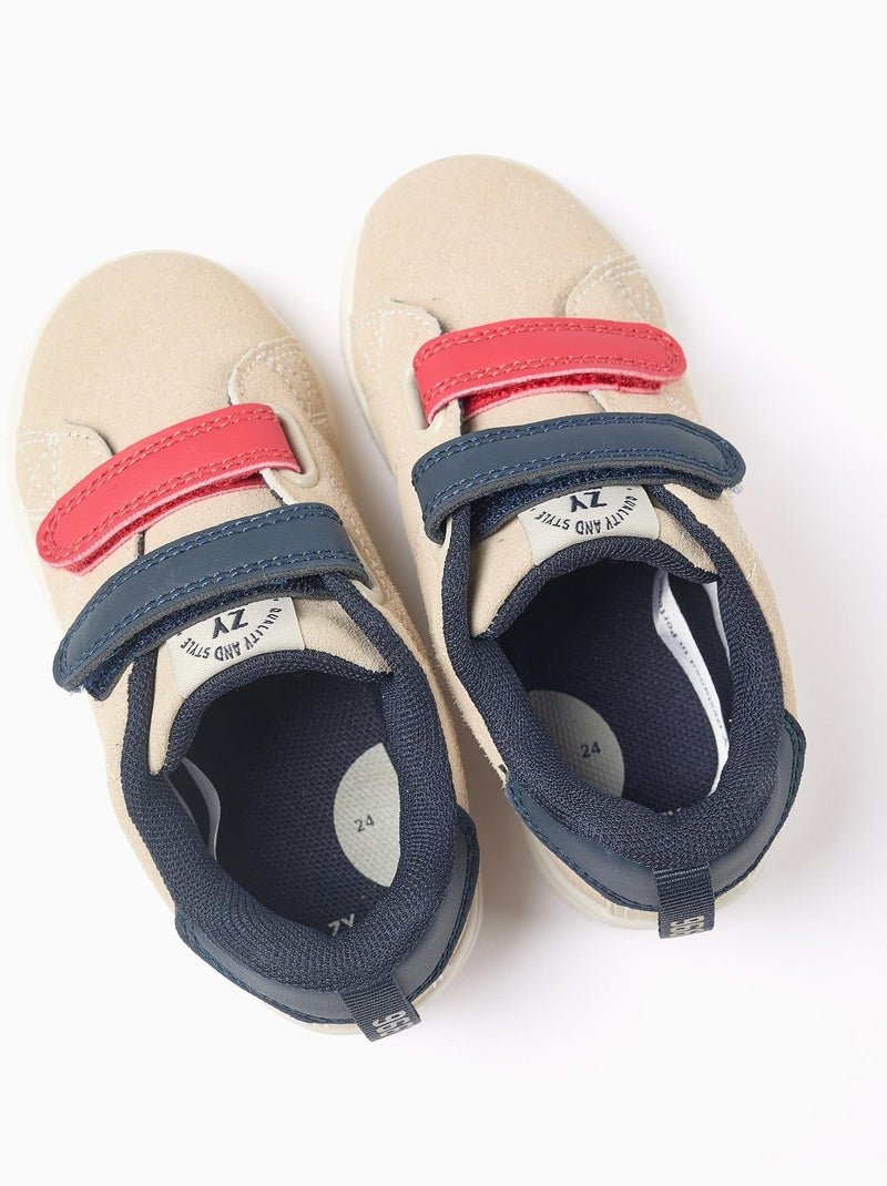 Zapatillas deportivas con tiras autoadherentes Multicolor - Kiabi