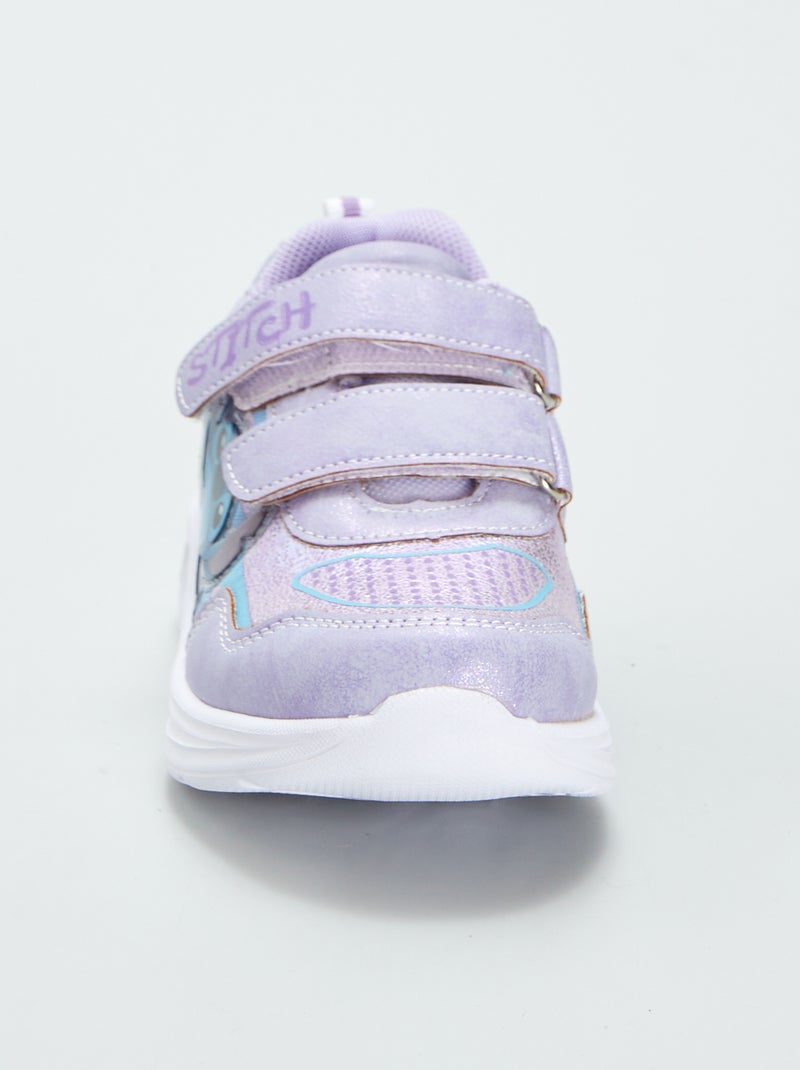 Zapatillas deportivas con velcros y led 'Stitch' 'Disney' ROSA - Kiabi