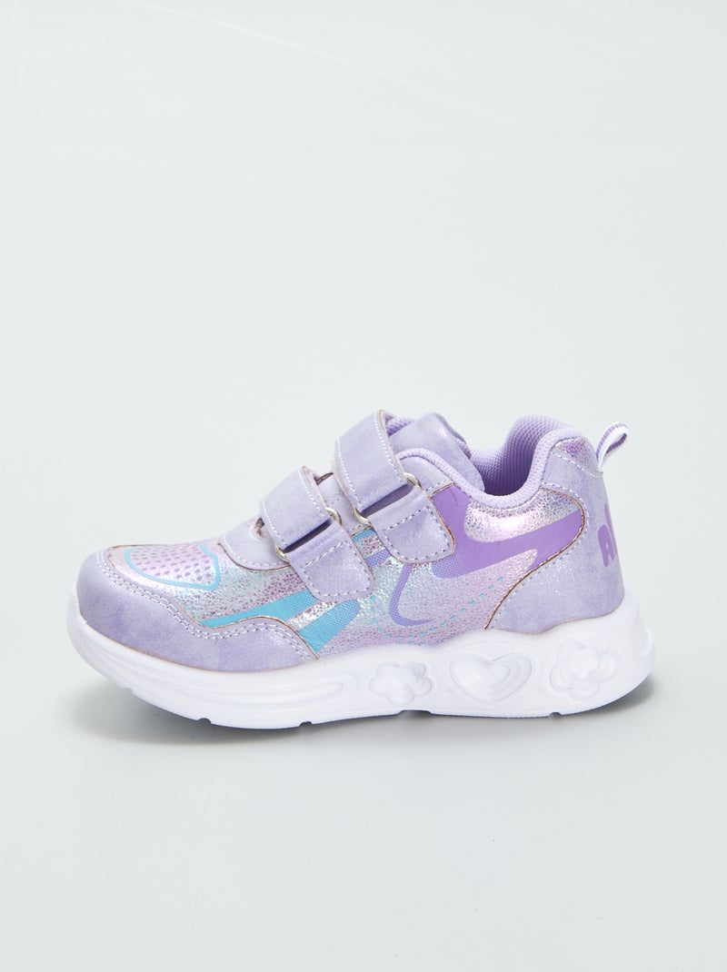 Zapatillas deportivas con velcros y led 'Stitch' 'Disney' ROSA - Kiabi