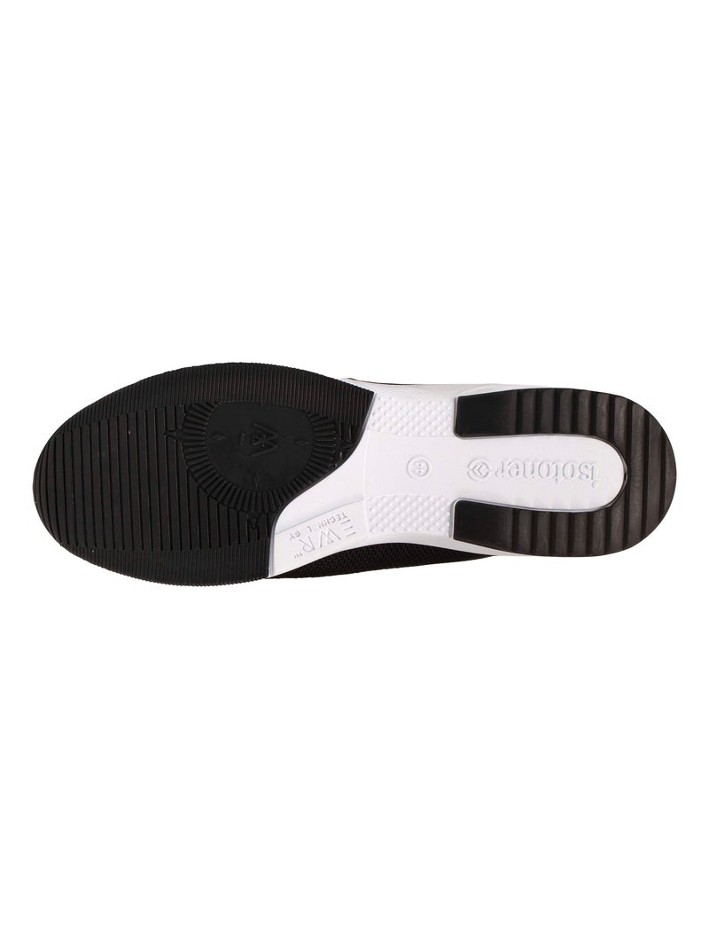 Zapatillas deportivas Confort de punto  Isotoner Negro - Kiabi