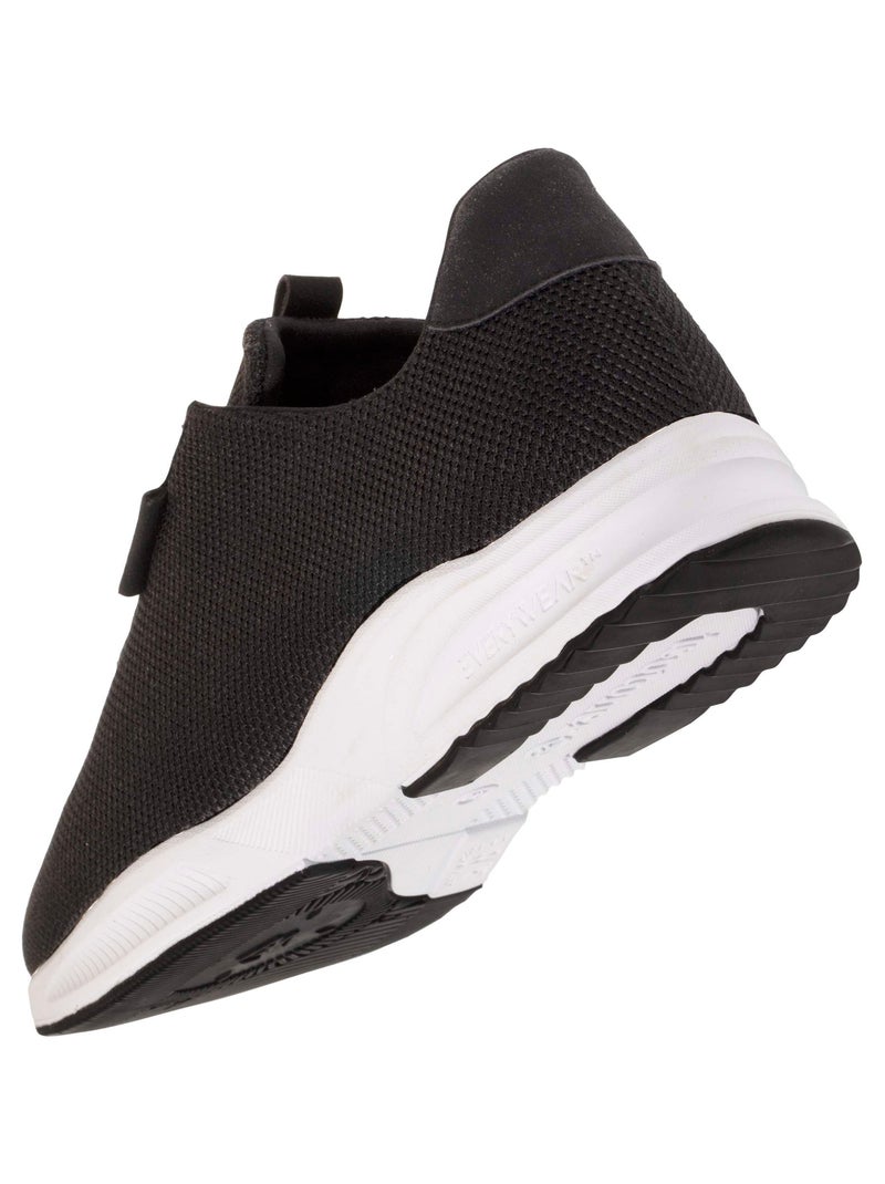 Zapatillas deportivas Confort de punto  Isotoner Negro - Kiabi