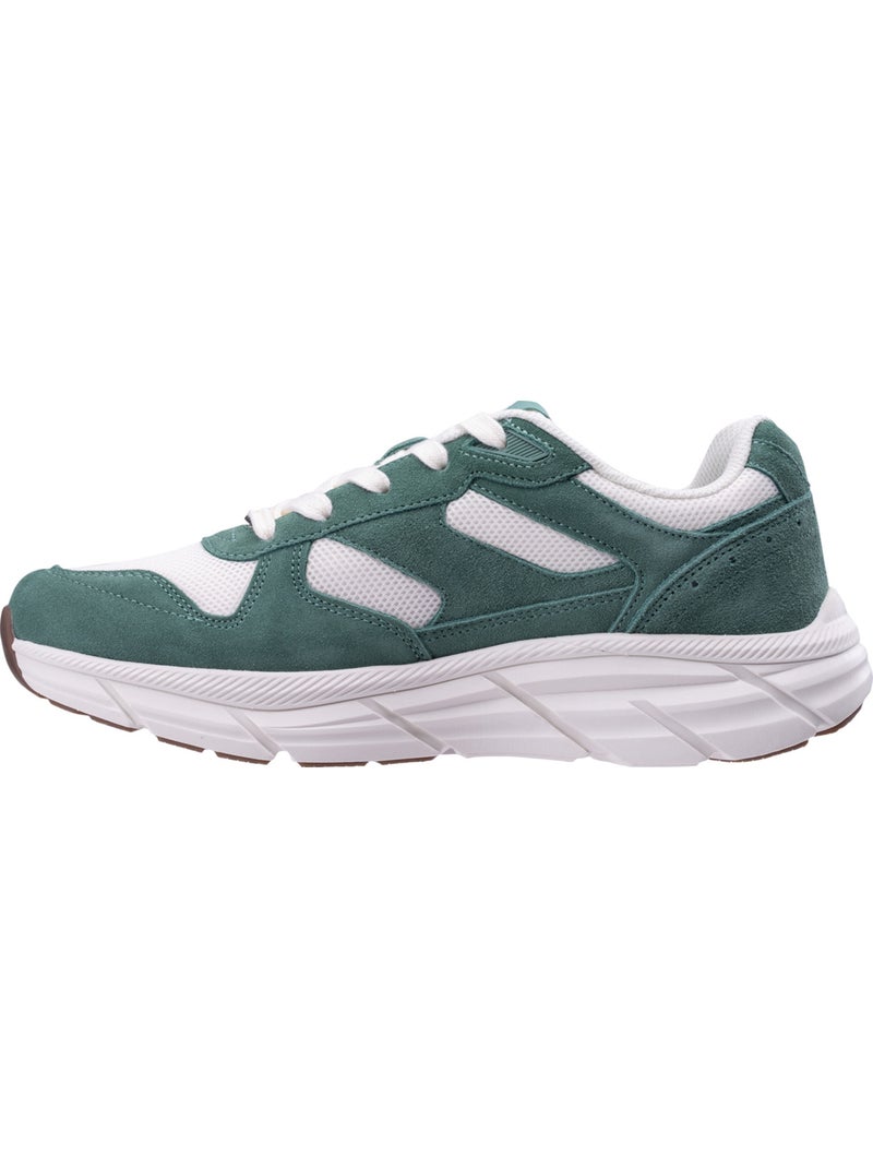 Zapatillas deportivas cumulus para hombre - iguana Blanco Verde Blanco - Kiabi