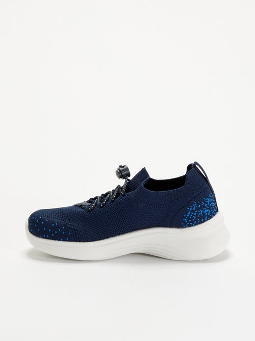 Zapatillas deportivas de malla con cordones y topes - Kiabi Zapatillas deportivas de malla con cordones y topes - Kiabi