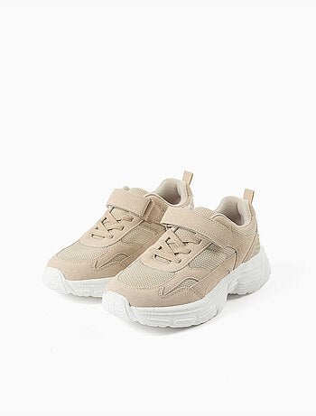 Zapatillas deportivas de malla con suela gruesa antideslizante