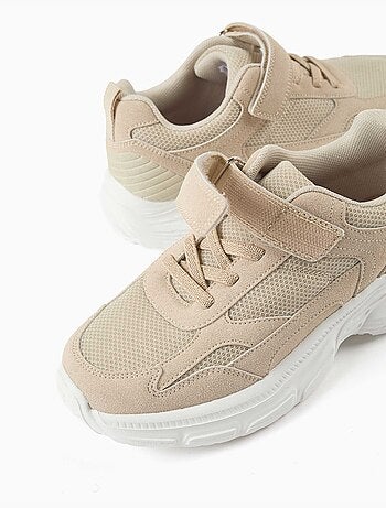 Zapatillas deportivas de malla con suela gruesa antideslizante