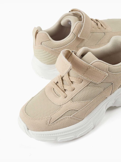 Zapatillas deportivas de malla con suela gruesa antideslizante - Kiabi