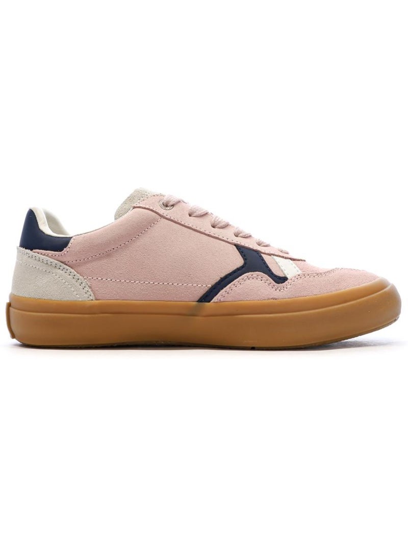 Zapatillas deportivas de mujer Pepe Jeans Travis Retro Rosa - Kiabi