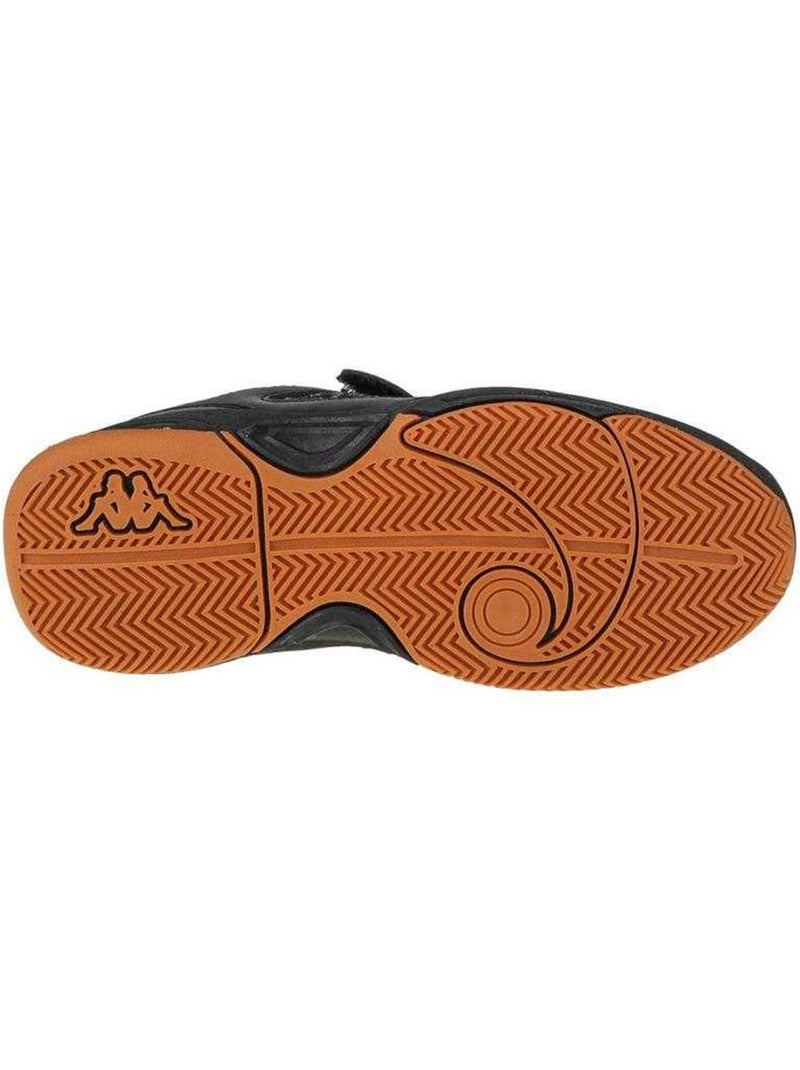 Zapatillas deportivas de piel ecológica dacer para niños/niñas - kappa Negro - Kiabi