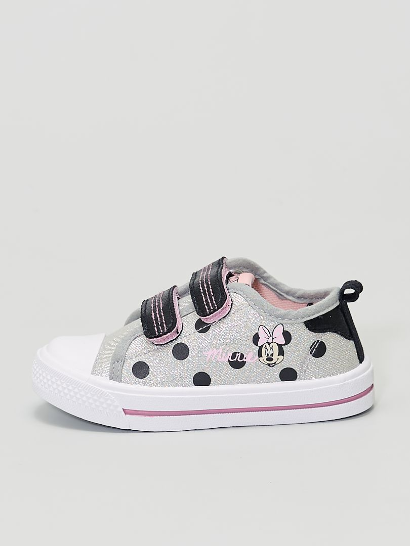 Zapatillas deportivas de tela 'Minnie' 'Disney' gris - Kiabi