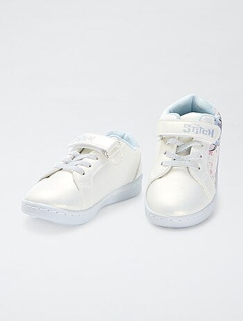 Zapatillas deportivas de velcro + cordones elásticos 'Stitch' 'Disney'