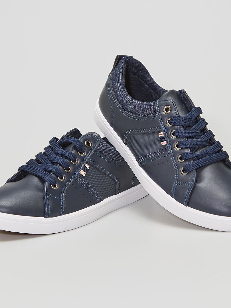 zapatillas de vestir azules