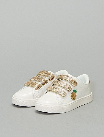 Zapatillas deportivas doradas 'leopardo' - Kiabi