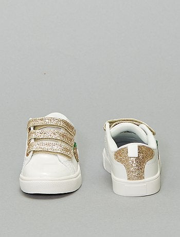 Zapatillas deportivas doradas 'leopardo' - Kiabi