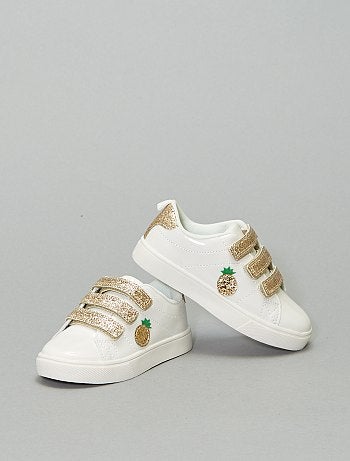 Zapatillas deportivas doradas 'leopardo' - Kiabi