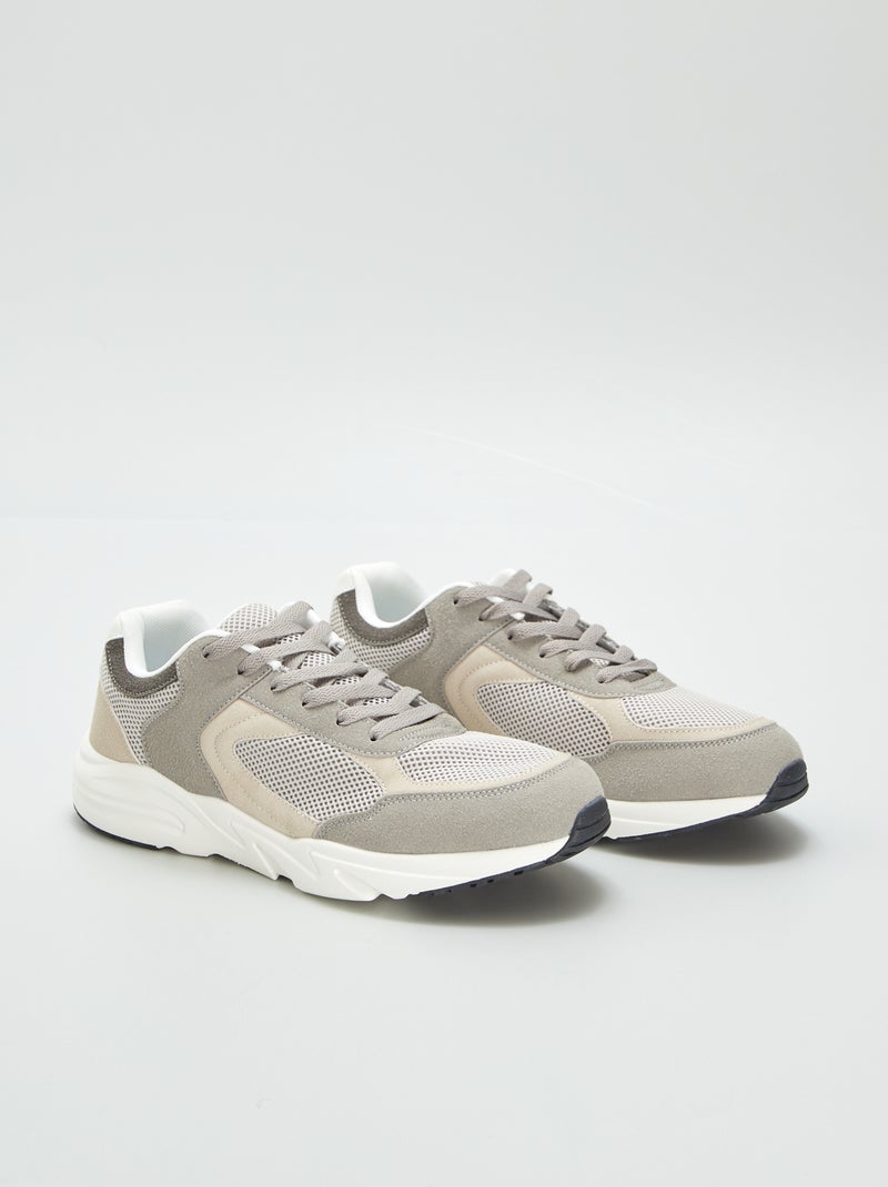 Zapatillas deportivas gris - Kiabi