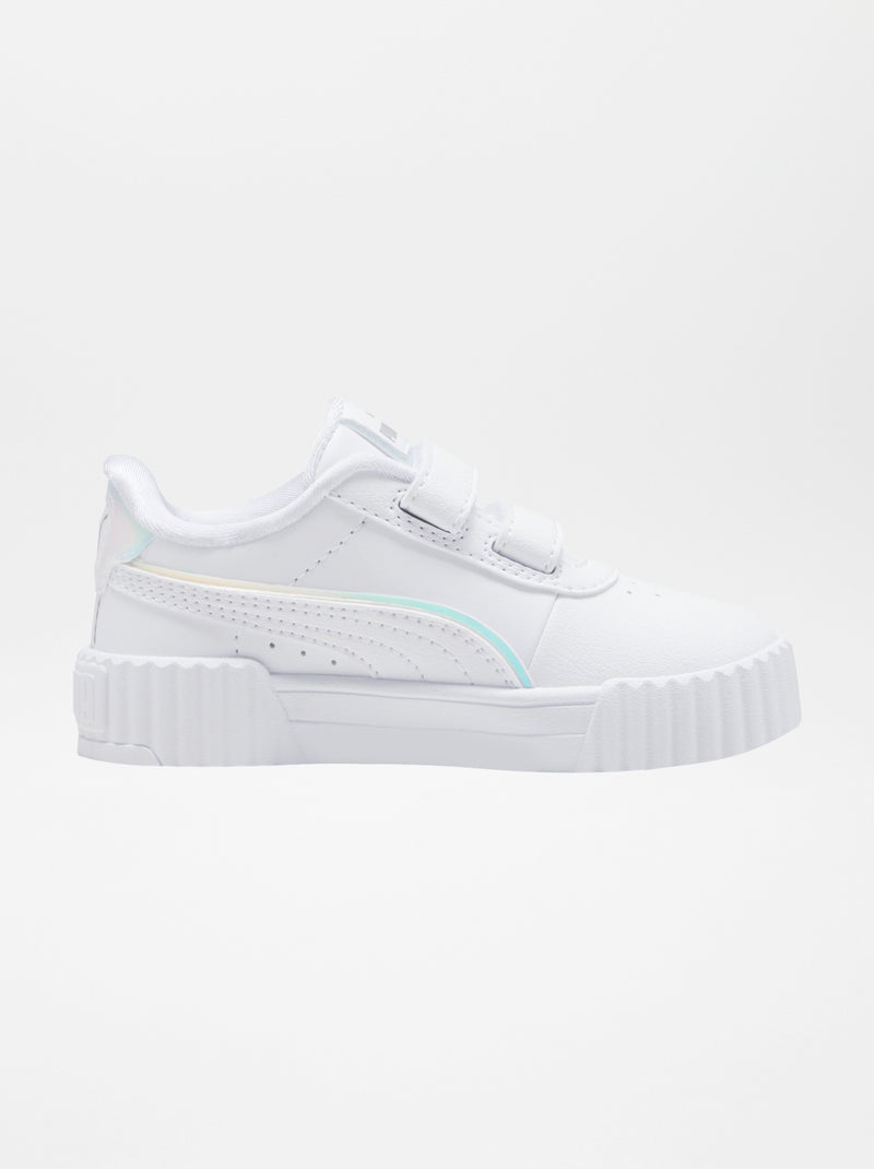 Zapatillas deportivas holográficas 'Puma' 'Carina' blanco - Kiabi