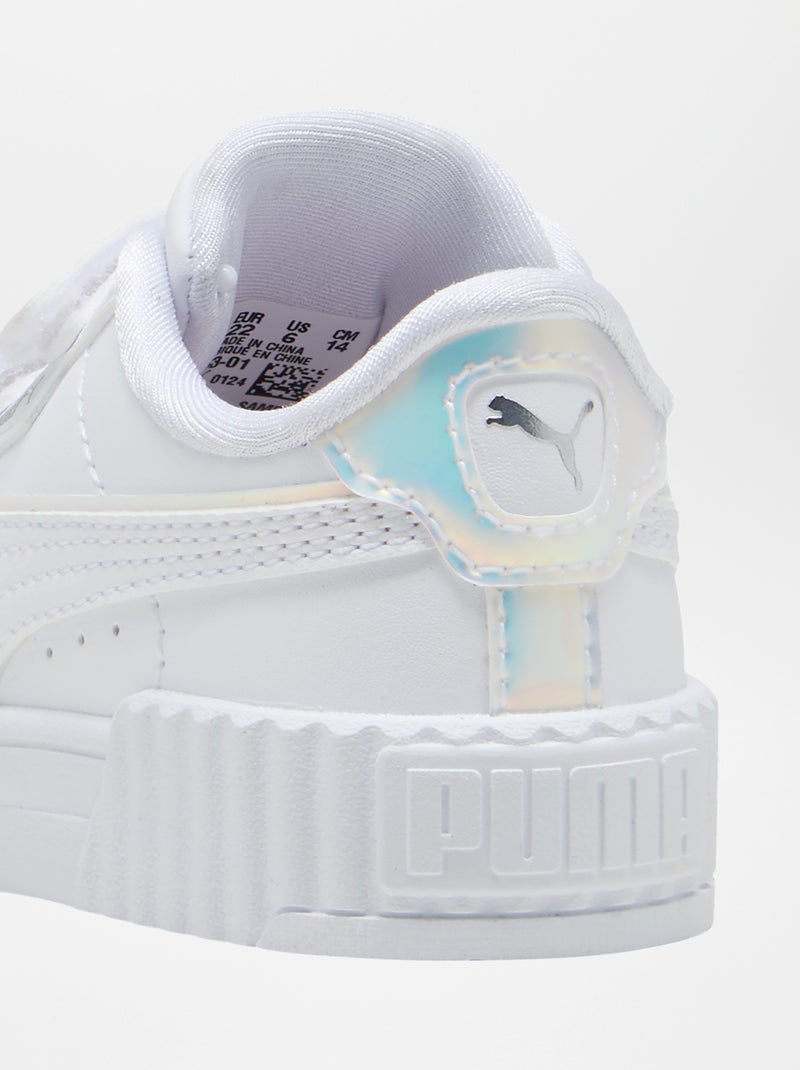 Zapatillas deportivas holográficas 'Puma' 'Carina' blanco - Kiabi