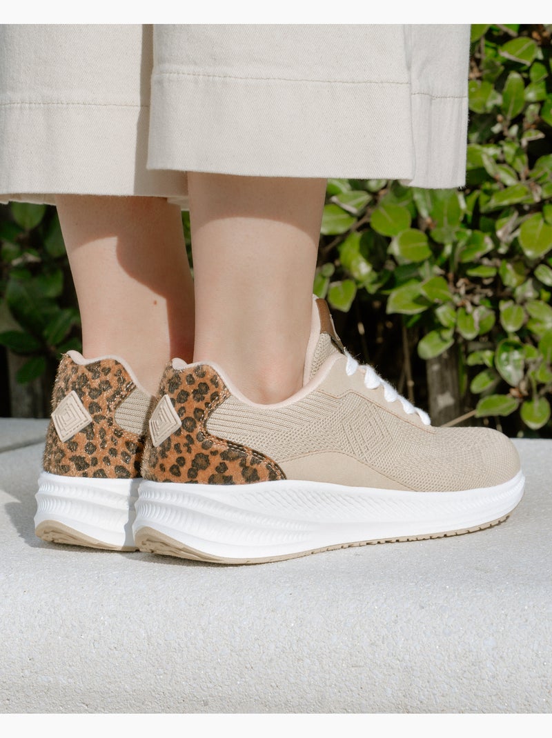 Zapatillas deportivas   isotoner Beige - Kiabi