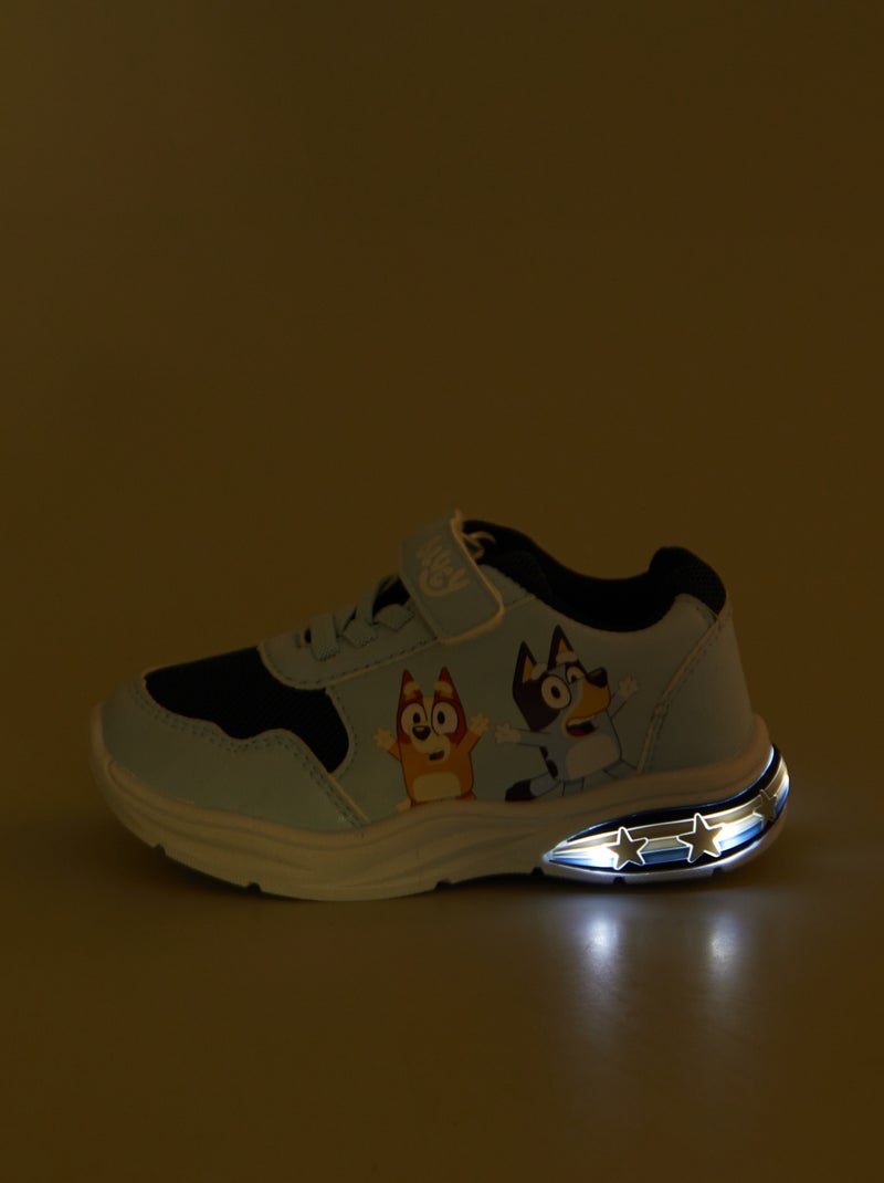 Zapatillas deportivas luminosas 'Bluey' BEIGE - Kiabi