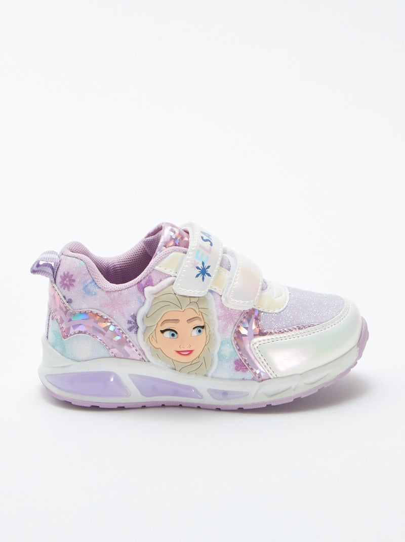 Zapatillas deportivas luminosas 'Frozen' 'Disney' ROSA - Kiabi