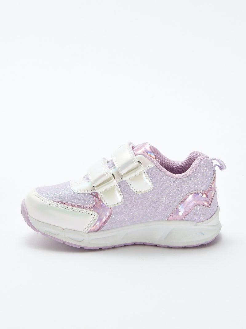 Zapatillas deportivas luminosas 'Frozen' 'Disney' ROSA - Kiabi