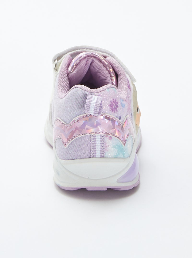 Zapatillas deportivas luminosas 'Frozen' 'Disney' ROSA - Kiabi