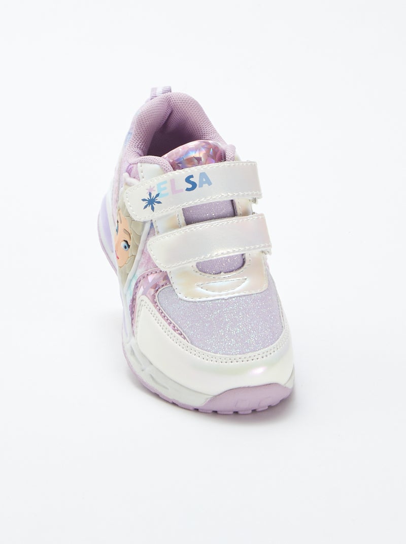 Zapatillas deportivas luminosas 'Frozen' 'Disney' ROSA - Kiabi