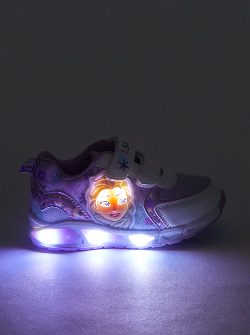 Zapatillas deportivas luminosas 'Frozen' 'Disney' ROSA - Kiabi