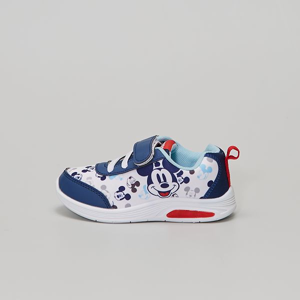 Zapatillas deportivas luminosas 'Mickey' bebé niño - azul - Kiabi - 25,00€