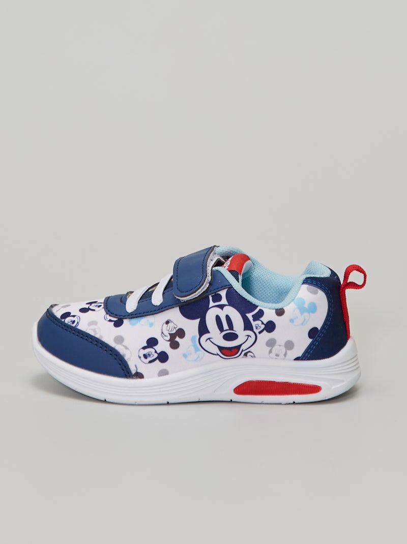 Zapatillas deportivas luminosas 'Mickey' azul - Kiabi