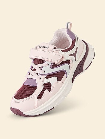 Zapatillas deportivas multicolores con cierre de velcro