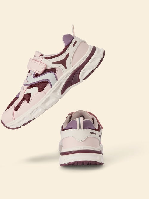 Zapatillas deportivas multicolores con cierre de velcro - Kiabi Zapatillas deportivas multicolores con cierre de velcro - Kiabi