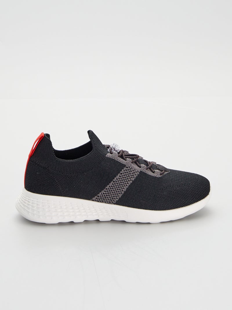 Zapatillas deportivas NEGRO - Kiabi