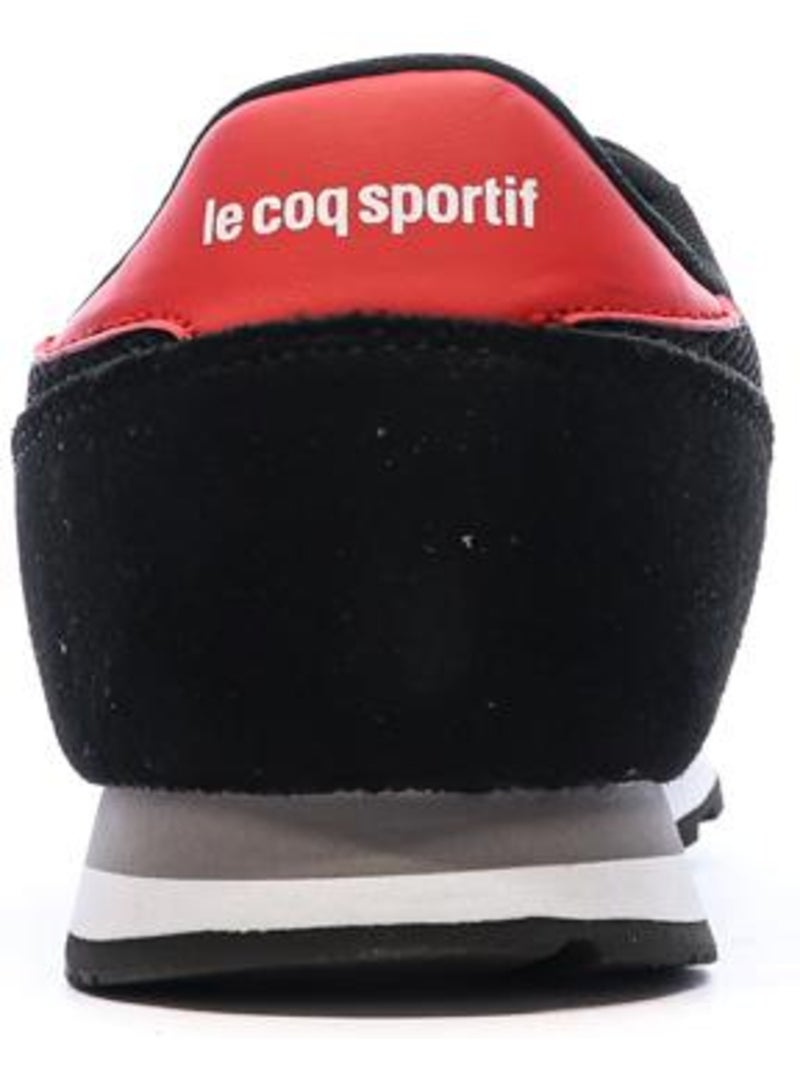 Zapatillas deportivas para hombre Le Coq Sportif Astra Negro Rojo - Kiabi