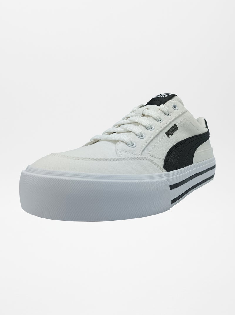 Zapatillas deportivas 'Puma' 'court classique vulc' blanco - Kiabi