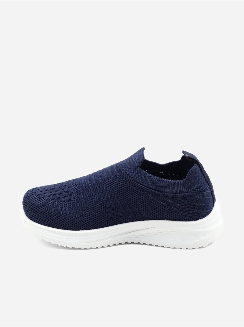 Zapatillas deportivas sin cordones Azul oscuro - Kiabi