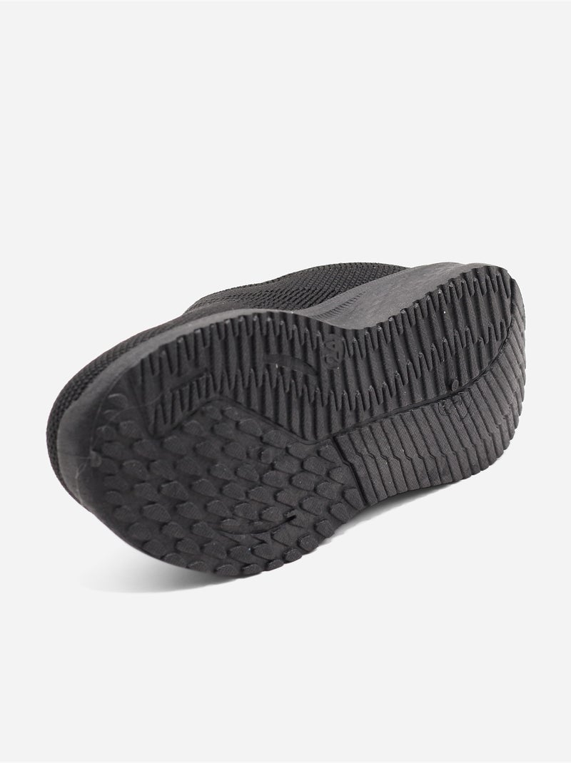 Zapatillas deportivas sin cordones Negro - Kiabi