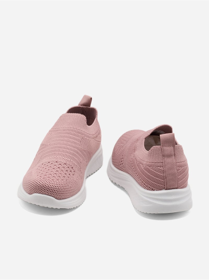 Zapatillas deportivas sin cordones Rosa - Kiabi