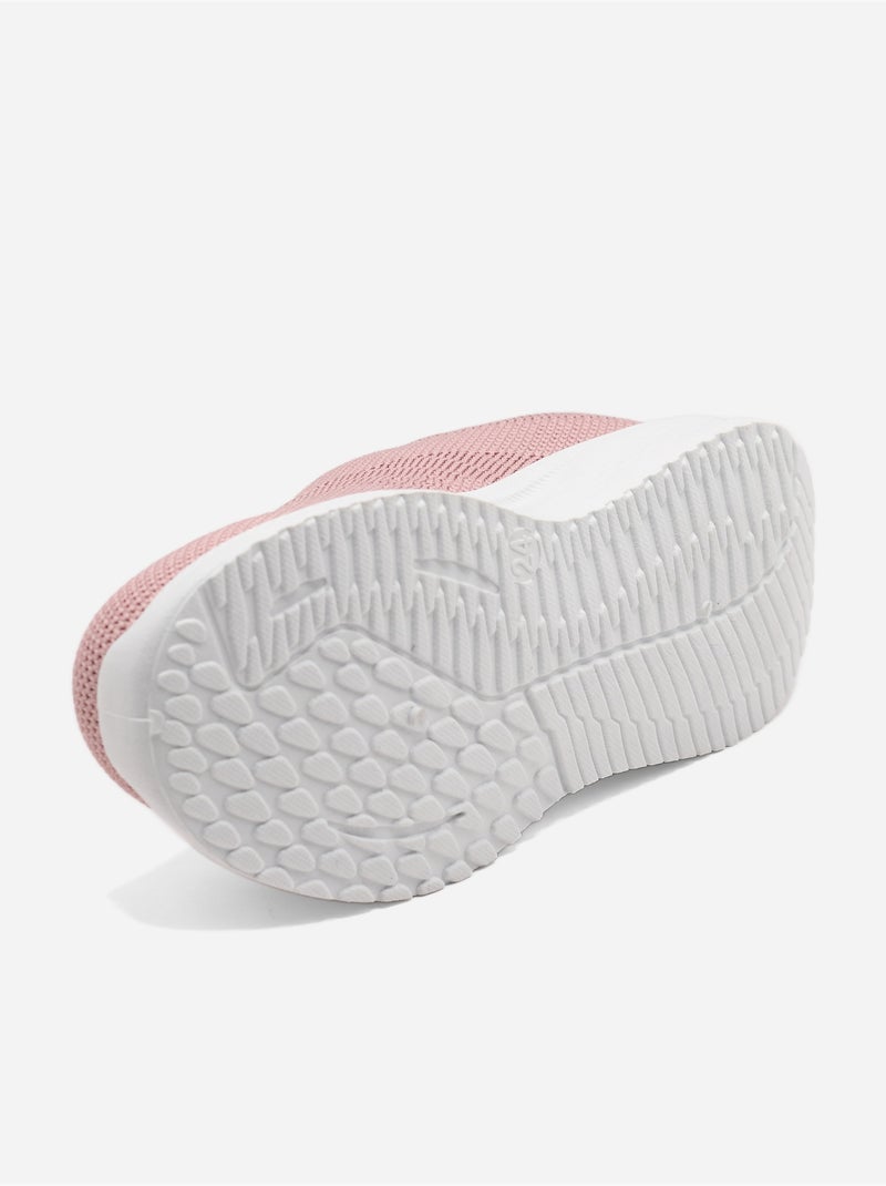 Zapatillas deportivas sin cordones Rosa - Kiabi