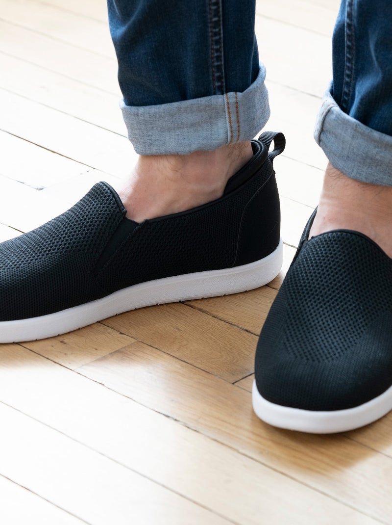 Zapatillas deportivas slip-on briefs, muy cómodo  Isotoner Negro - Kiabi