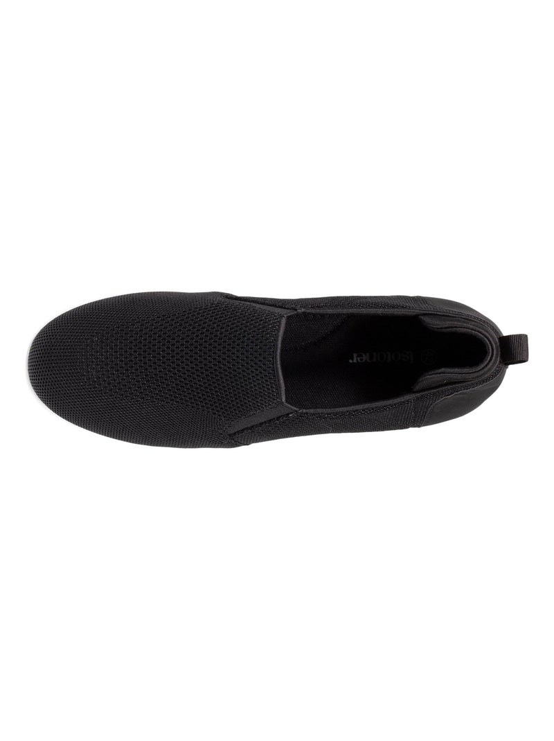 Zapatillas deportivas slip-on briefs, muy cómodo  Isotoner Negro - Kiabi