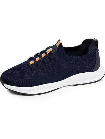 Zapatillas deportivas slip on con cordones, suela con memoria de forma Isotoner