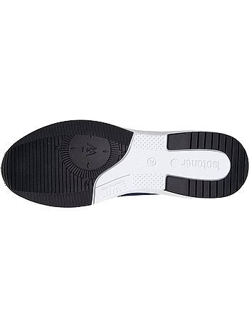 Zapatillas deportivas slip on con cordones, suela con memoria de forma Isotoner