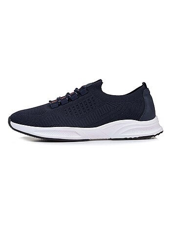 Zapatillas deportivas slip on con cordones, suela con memoria de forma Isotoner